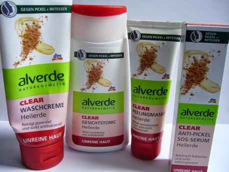 Review | Alverde Heilerde Serie für unreine Haut