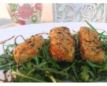 Tofu-Sticks mit Kräuterkruste