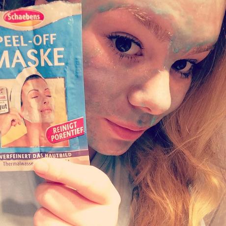 Schaebens Peel-Off Maske - Ich bin blau