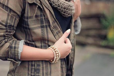100. Post: Khaki Herbst Outfit
