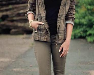 100. Post: Khaki Herbst Outfit