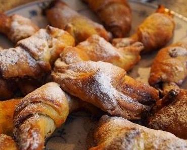 Am Grand Union Canal und Quarkhörnchen, Rugelach oder auch Rogaliki - oder wie sie sonst noch heissen
