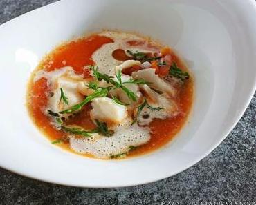 smooth food, Fischsuppe mit Möhre