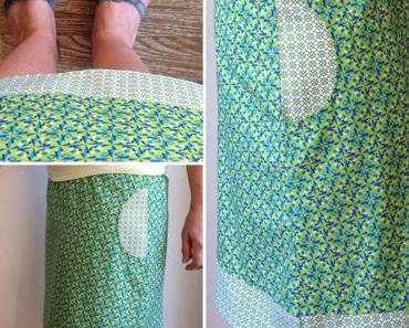 Melina, der Zweite, diesmal aus Sommerstoffen – oder – Da hat es noch mal an der Nähmaschine geRUMSt