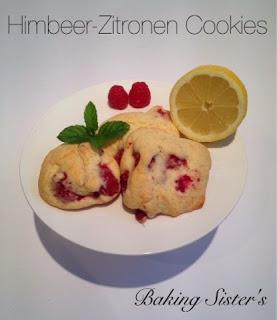 Himbeer-Zitronen Cookies oder wie Eine von uns fast alle Cookies vernichtet hat