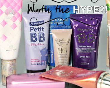 |BB Creams| Worth the Hype?! Ein Vergleich #5