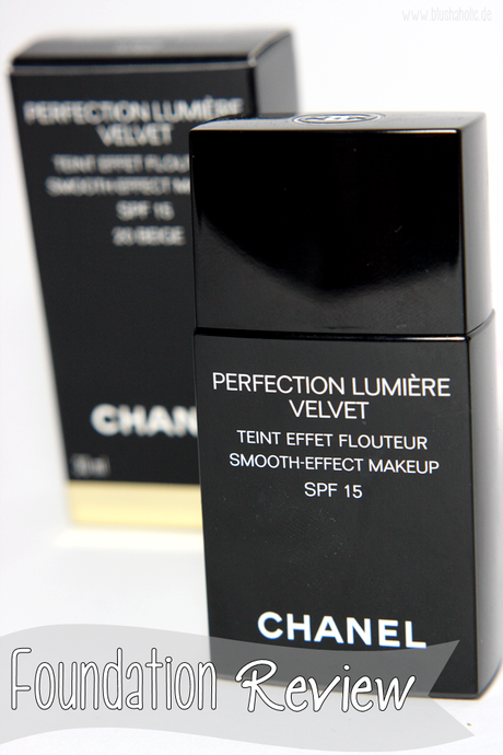 |REVIEW| Chanel Perfection Lumière Velvet Foundation 20 Beige