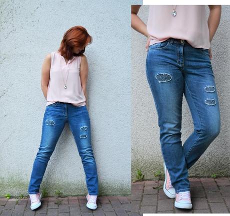 Cecil_Jeans_Outfit_schichtes Outfit_graue Jeans_Primark_Annanikabu_rosa grau_1