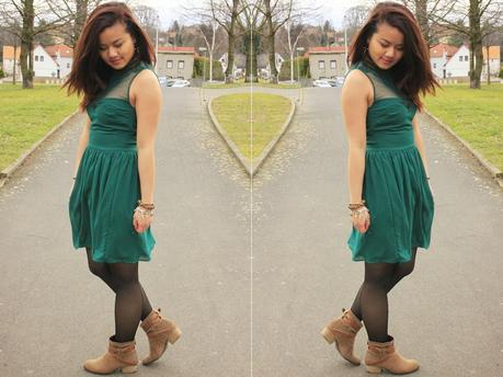Outfit: Green Dress
