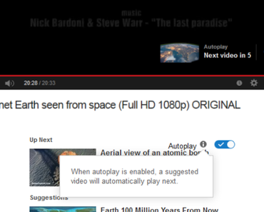 YouTube: automatisches Abspielen von vorgeschlagenen Videos