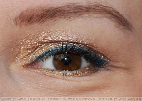 Nachgeschminkt: Sultry Eyes with Golden Hearts Makeup
