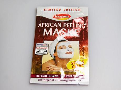 [Review] Schaebens African Peeling Maske