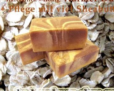 Hafermilch Honig Seife – süße, sinnliche Pflegebombe