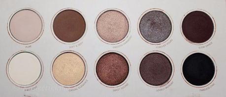 Zoeva Naturally Yours Palette Swatch