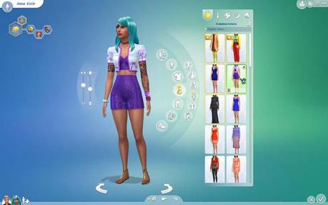 Mehr Kleidung als in der Demo von Sims 4