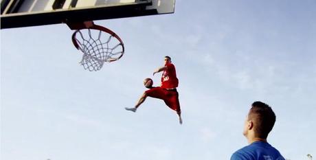 Lords of Gravity: Basketball Freestyle Dunks in Slow Motion