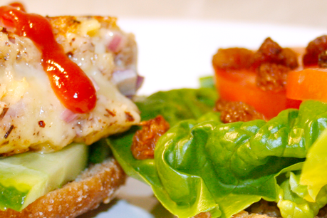 Food Friday: Healthy Cheese-Burger Alternative