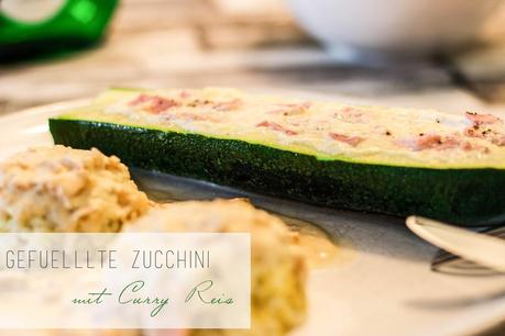 Food & Drink: Gefüllte Zucchini mit Curry Reis