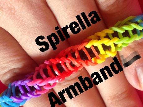 Rainbow Loom Spirilla Armband ( Deutsche Anleitung )