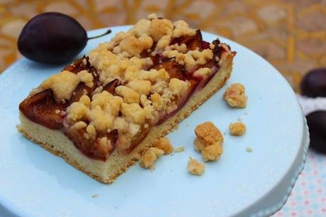 Selten waren die Zwetschgen so gut wie dieses Jahr - deshalb gibt´s Zwetschgenkuchen mit Streusel