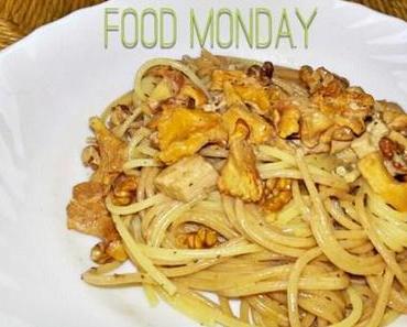 -Food Monday – Spaghetti mit Eierschwammerln und Tofu