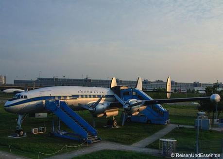 Lockheed L1049 G Super Constellation beim Besucherpark Flughafen München