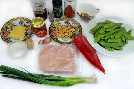 Zubereitung Kung Pao Chicken