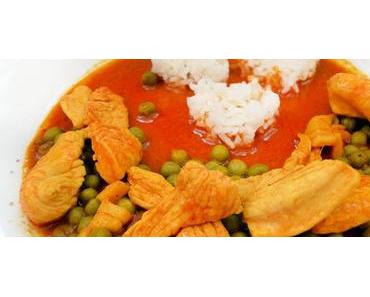 Indisches Chicken Curry
