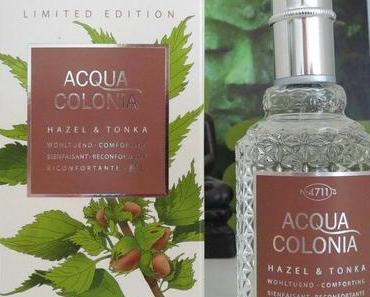 4711 Acqua Colonia Hazel & Tonka Duft-Review: