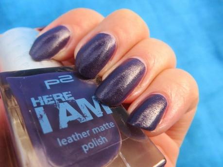 [NotD] p2 leather matte polish - 050 courageous purple (Here I Am LE)