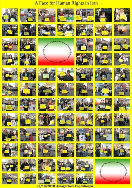 Kopenhagen protestiert gegen Menschenrechtsverletzungen im Iran