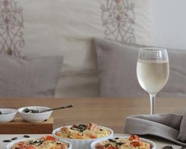 Quiche mit Spaghetti-Kürbis