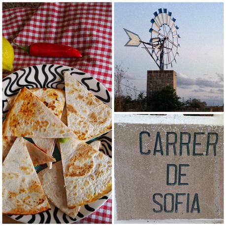Quesadillas mit Serrano Schinken - letzte Woche war ich auf Mallorca