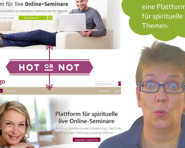 Sofengo - Hot or Not - Edudips neue Plattform für spirituelle Webinare