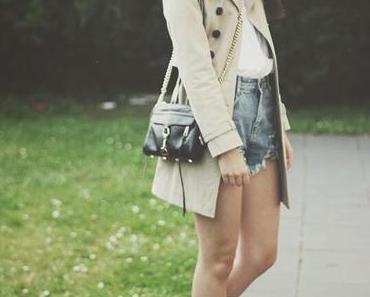 OOTD: Trenchcoat + Shorts
