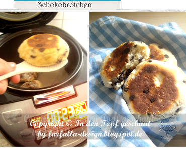 In den Topf geschaut * Schokobrötchen... Pita s čokoladom