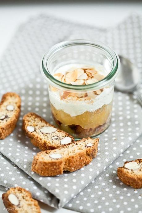 Apple Cantuccini Trifle