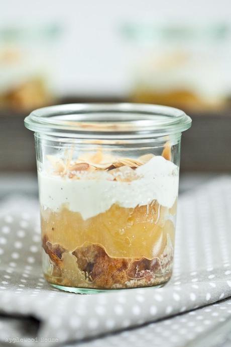 Apple Cantuccini Trifle