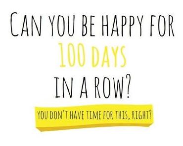 100 Happy Days Challenge
