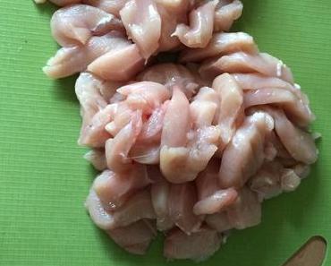 Hühnergeschnetzeltes Low Carb