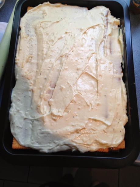 Butterkeks-Kühlschrank Kuchen