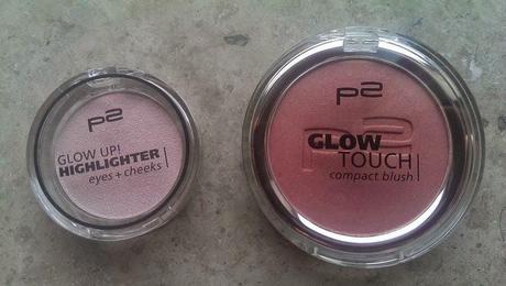 P2 Glow Touch Compact Blush & P2 Glow Up! Highlighter