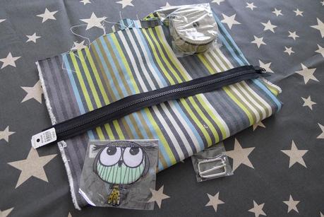 Fotoreportage: So habe ich die Wickeltasche 'Nikola' genäht