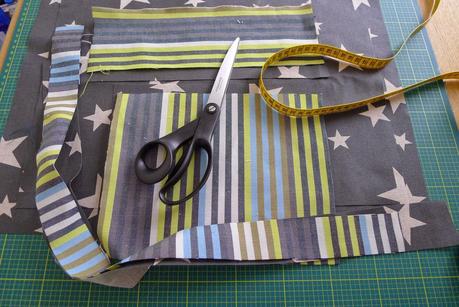 Fotoreportage: So habe ich die Wickeltasche 'Nikola' genäht