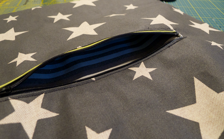 Fotoreportage: So habe ich die Wickeltasche 'Nikola' genäht