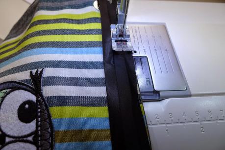 Fotoreportage: So habe ich die Wickeltasche 'Nikola' genäht