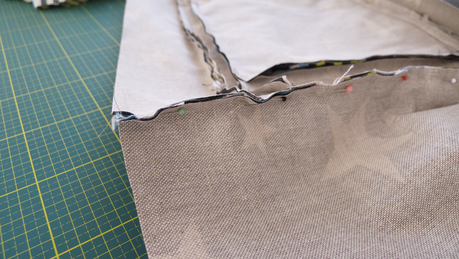 Fotoreportage: So habe ich die Wickeltasche 'Nikola' genäht