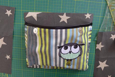 Fotoreportage: So habe ich die Wickeltasche 'Nikola' genäht