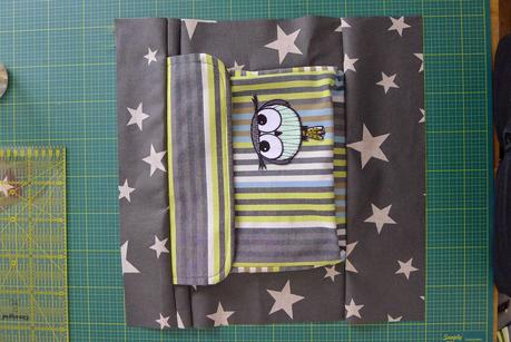 Fotoreportage: So habe ich die Wickeltasche 'Nikola' genäht