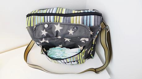 Fotoreportage: So habe ich die Wickeltasche 'Nikola' genäht